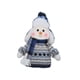 thumbnail image 2 of Muñeco de nieve navideño con sombrero, decoración para fiesta, juguete de escritorio coleccionable, novedad, Festival, adorno de Navidad suave, figura Estilo A, 2 of 8