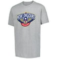 thumbnail image 2 of Youth Fanatics Heather Gray New Orleans Pelicans Primary Logo T-Shirt, 2 of 3