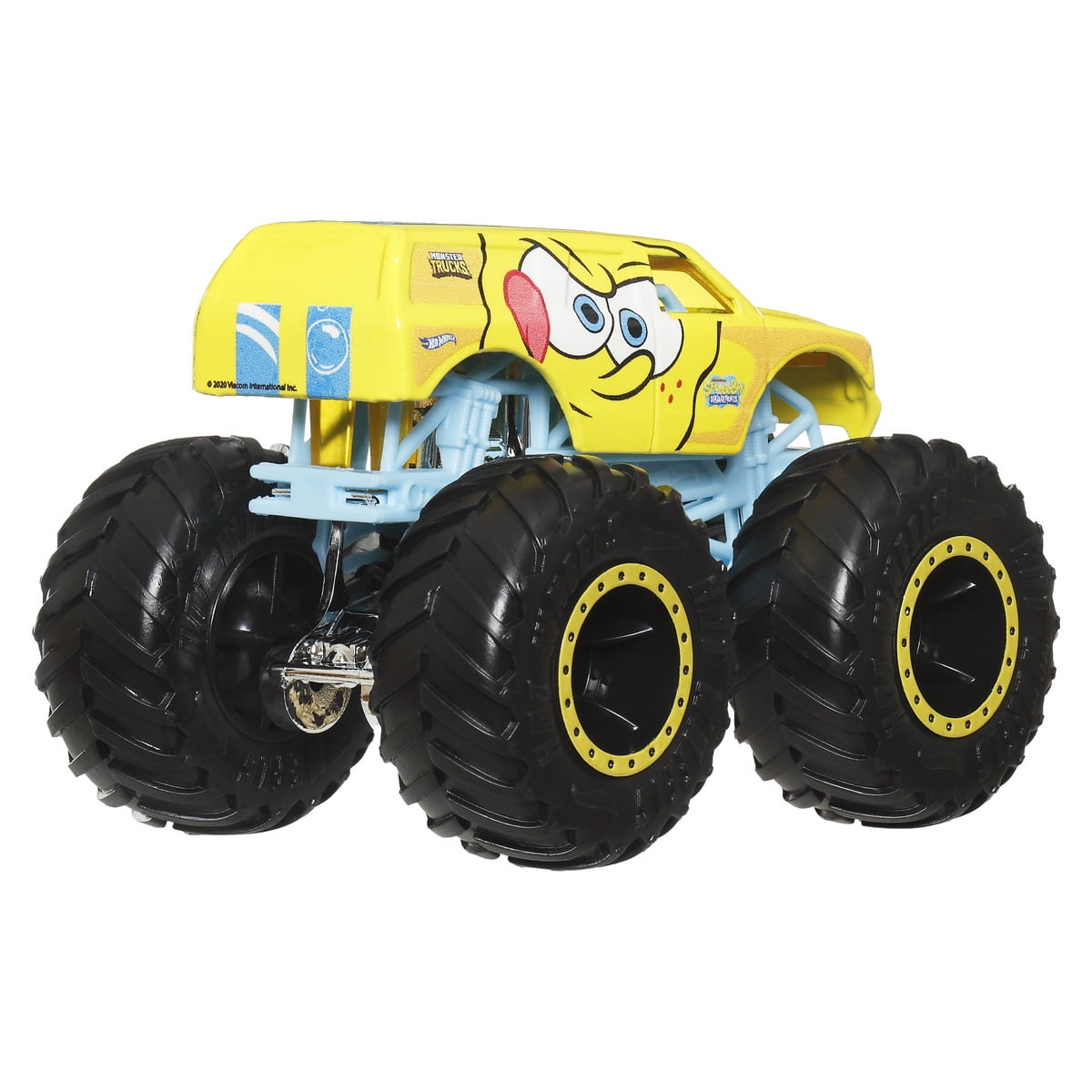 Hot Wheels Monster Trucks SpongeBob SquarePants vs Plankton Vehicle Set