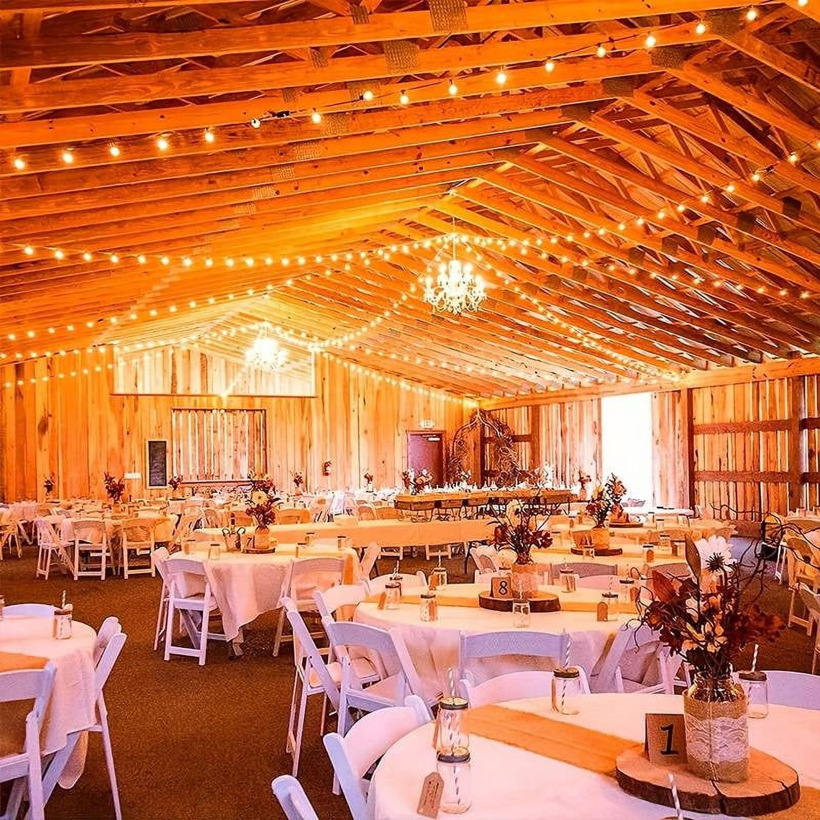JESLED Indoor/Outdoor Waterproof LED Edison Bulbs String Lights