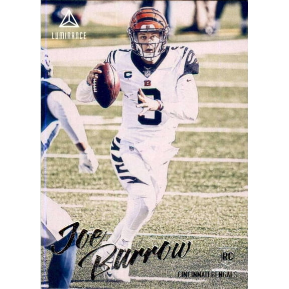 NFL 2020 Panini Chronicles Luminance Football   Joe Burrow Trading Card #201 (Rookie)
