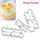 thumbnail image 5 of Molde cortador de pétalos de 9 piezas para fondant y glaseado, herramientas para hornear de bricolaje, juego de decoración de pasteles con rosas, claveles y peonías en 3D, 5 of 8