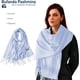 thumbnail image 2 of Bufanda Bluelander de Invierno para Mujer, Azul claro, 2 of 5