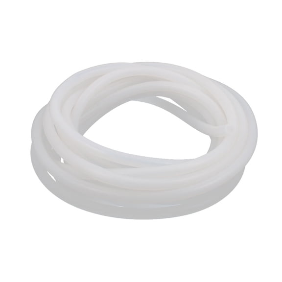 Unique Bargains 6mm x 9mm Translucent Silicone Tube Water Air Pump Hose 5M Length