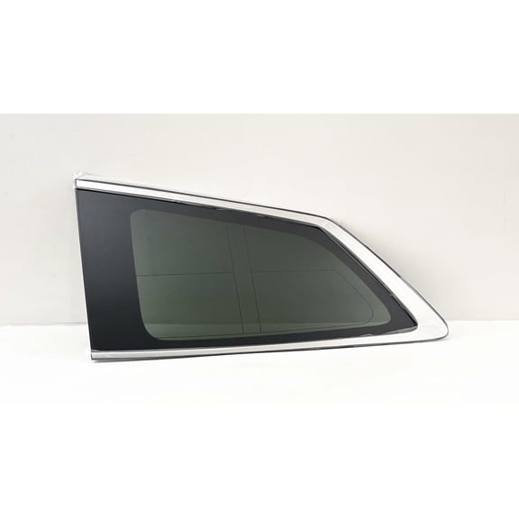 W/ Navigation Feature Tempered Driver Left Side Quarter Window Quarter Glass Compatible with Honda Pilot 2016-2022 Models