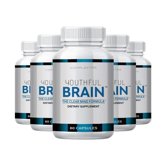 (5 Pack) Youthful Brain - Youthful Brain Advanced Capsules