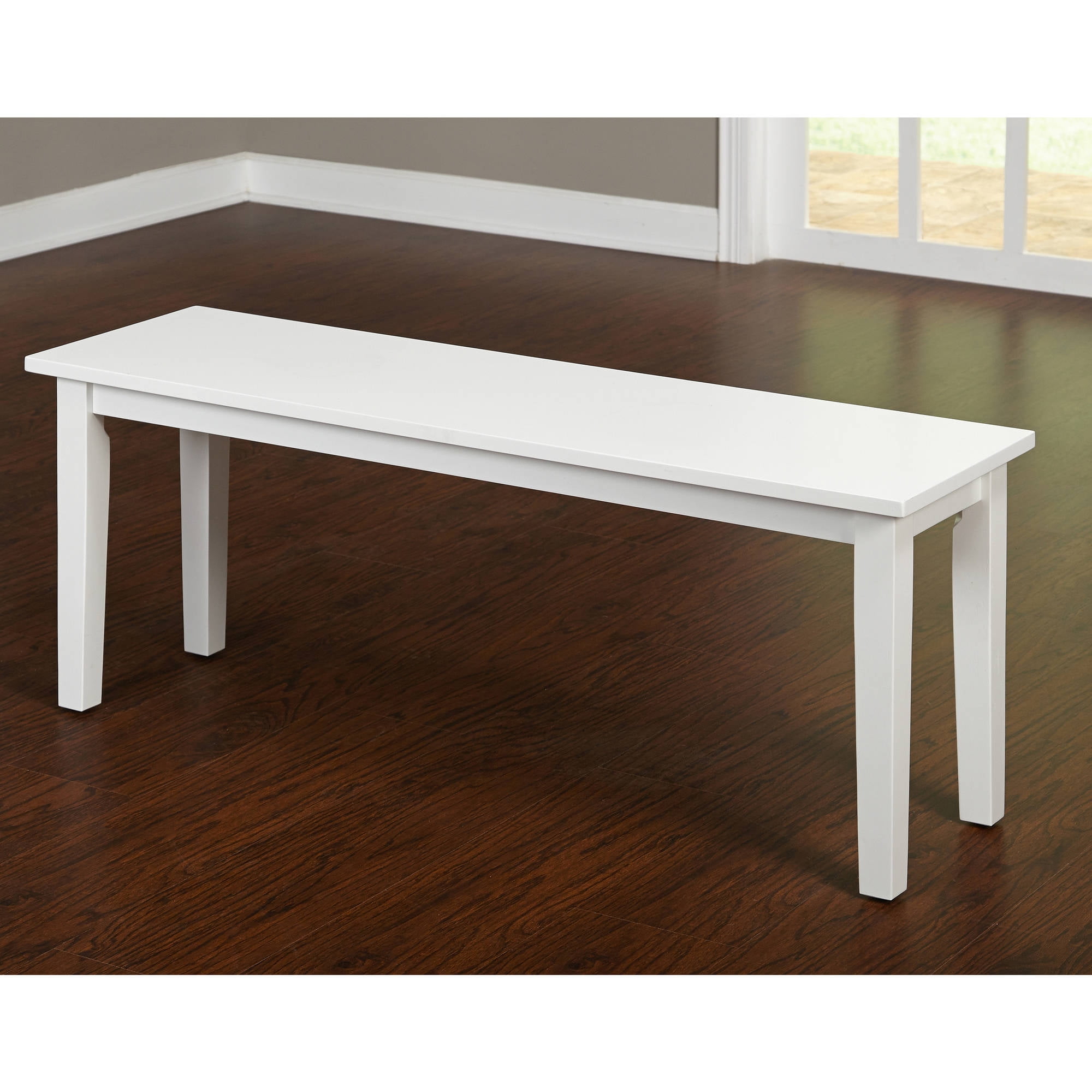 Venice 6-Piece Dining Set with bench, Multiple Colors