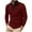 Red, variant on ZCFZJW Men's Quarter Zip Up Pullover Trendy Slim Fit Lapel Collar V Neck Long Sleeve Sweaters Casual Polo Sweatshirt Fashion Golf Ball Shirt Tops with Pockets Black XL