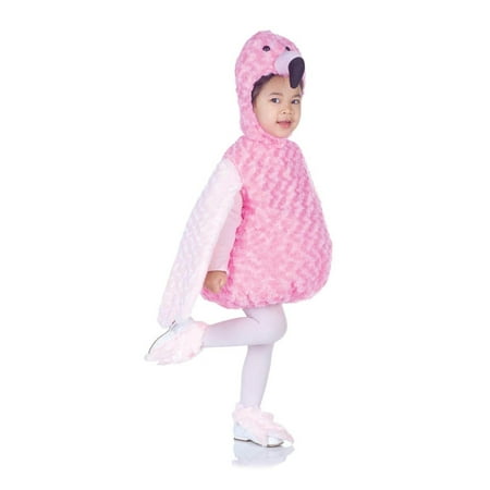 Belly Babies Pink Flamingo Costume Child Toddler