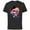 Black, variant on Marvel Fantastic 4Ever Heart Valentine's Day - Short Sleeve Cotton T-Shirt for Adults - Customized-Red