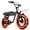 Black, variant on ESKUTE V101 Electric Bike for Adults & Teens 750W Peak 1500W, 28MPH, 48V 13Ah Battery, 16"x4.0" Fat Tire E-Bike, 7-Speed, Front Suspension, All-Terrain Ebike Black, UL2849