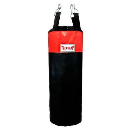 The Champ Heavy bag Boxing Muay Thai MMA Fitness Workout Training Kicking Punching 50 lb. UNFILLED Heavy (Best Heavy Bag Workout)