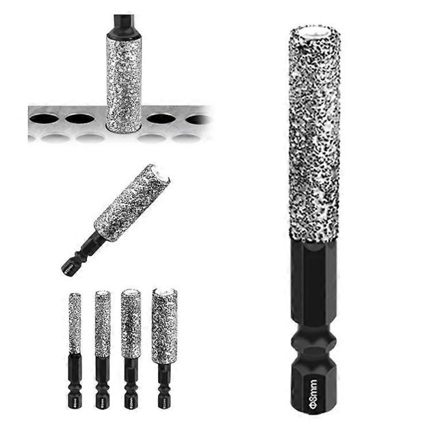 2-in-1 Hexagonal Shank Brazing Dry Drilling Specialized Hole Opener Drill Bits
