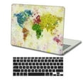 thumbnail image 3 of KSK KAISHEK Only for Newest MacBook Pro 15" Case 2019 - 2016 Release Model A1707/A1990, Plastic Hard Shell Case Cover + Black Keyboard Cover, Geography 63, 3 of 5
