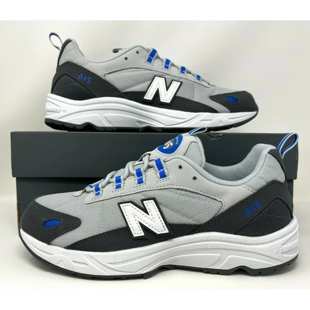 NB New Balance 615 Magnet Vivid Cobalt Running Dad Shoe Men's Size 8.5 ML615DD
