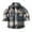 Blue, variant on Zhuashum Boys Shirt 6-12 Months Toddler Girls Shirt Coat Jacket Plaid Long Sleeve Kids Lapel Button Tops Outwear Fashion Boys Clothings Green