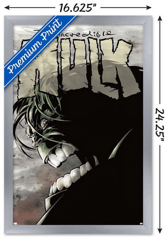 Marvel Comics - Hulk - Incredible Hulk #65 Wall Poster, 14.725" x 22.375", Framed