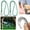 Green, variant on 2PCS Tree Swing Straps, Tree Swing Rope, Swing Attachments for Swing Set, 19.68 Inch Polyester HaMMock Swing Suspension Kit with 2 Stainless Steel Hooks, Suitable for Outdoor Camping Trips,Blue