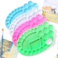 thumbnail image 1 of SHOWERORO 1Set Painting Palette Tray for Professional Painters Color Mixing Easy Use, 1 of 7