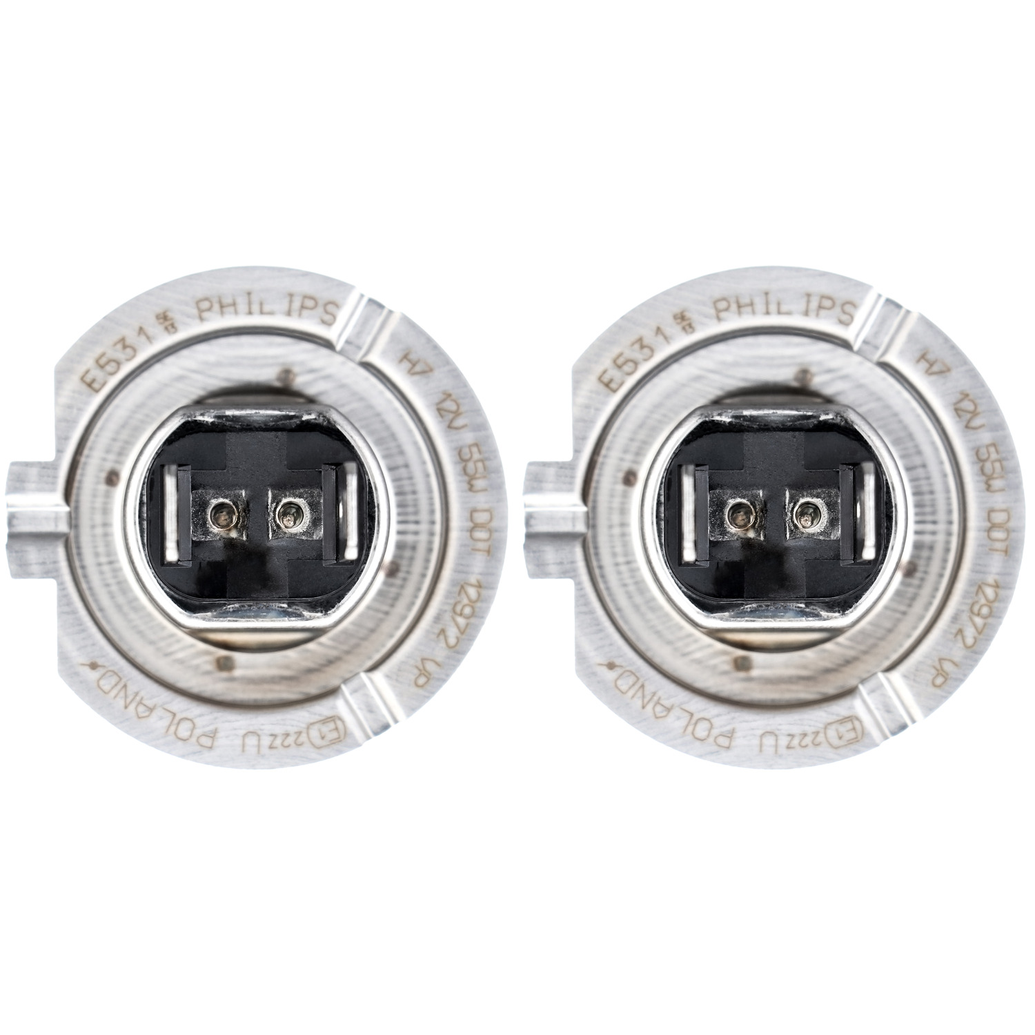 Philips CoreDrive Plus H7 Halogen Headlight Bulbs, 2 Pack, Fits Select Vehicles