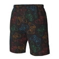 thumbnail image 4 of Fotbe Gamepad Joystick Game Trajes de Baño Estampados para Hombre, Shorts de Verano de Secado Rápido, Ropa de Playa, Bañadores-Small, 4 of 6