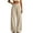 Beige, variant on Breezora Womens High Waist Wide Leg Sports Pants Loose Fit Athletic Trousers with Pockets for Yoga Gym Running Workout Casual