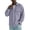 Purple, variant on ZCFZJW Mens Casual Shirt Jacket Lightweight Thin Spring Summer Button Down Waffle Collared T-Shirts Long Sleeve Sweater Jackets Shacket Overshirt Tops with Pockets White XXL