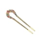 thumbnail image 2 of 5 horquillas francesas para el pelo, horquillas de metal en forma de U,accesorios de peinado de pelo largo francés para mujer LingWen 9024735012238, 2 of 5