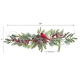 thumbnail image 3 of Maison Concepts Christmas Cardinal And Pinecone Swag (30L X 4W X 4H), 3 of 3