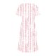thumbnail image 5 of Vestido Corto de Verano Moda Gradiente Corto de Manga en V Cuello Vestido Casual, Poliéster Ligero de Verano, Lavado de Manos, 5 of 7