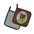 thumbnail image 2 of Carolines Treasures 7035PTHD Norfolk Terrier Paire de Porte-Pot, 2 of 3