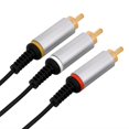 thumbnail image 3 of Qiilu Console Accessory, PS Game AV Wire,1.5M Component ABS TV Lead Cord AV Cable Audio Video Cord for PSP1000 2000 3000, 3 of 8