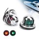 thumbnail image 5 of Luz De Señal De Navegación Marina, Luz De Navegación Para Barcos LED Acero Inoxidable 1.6W 12V Señal Roja Verde 8 LED Para Barcos Marinos Para Yates, 5 of 7