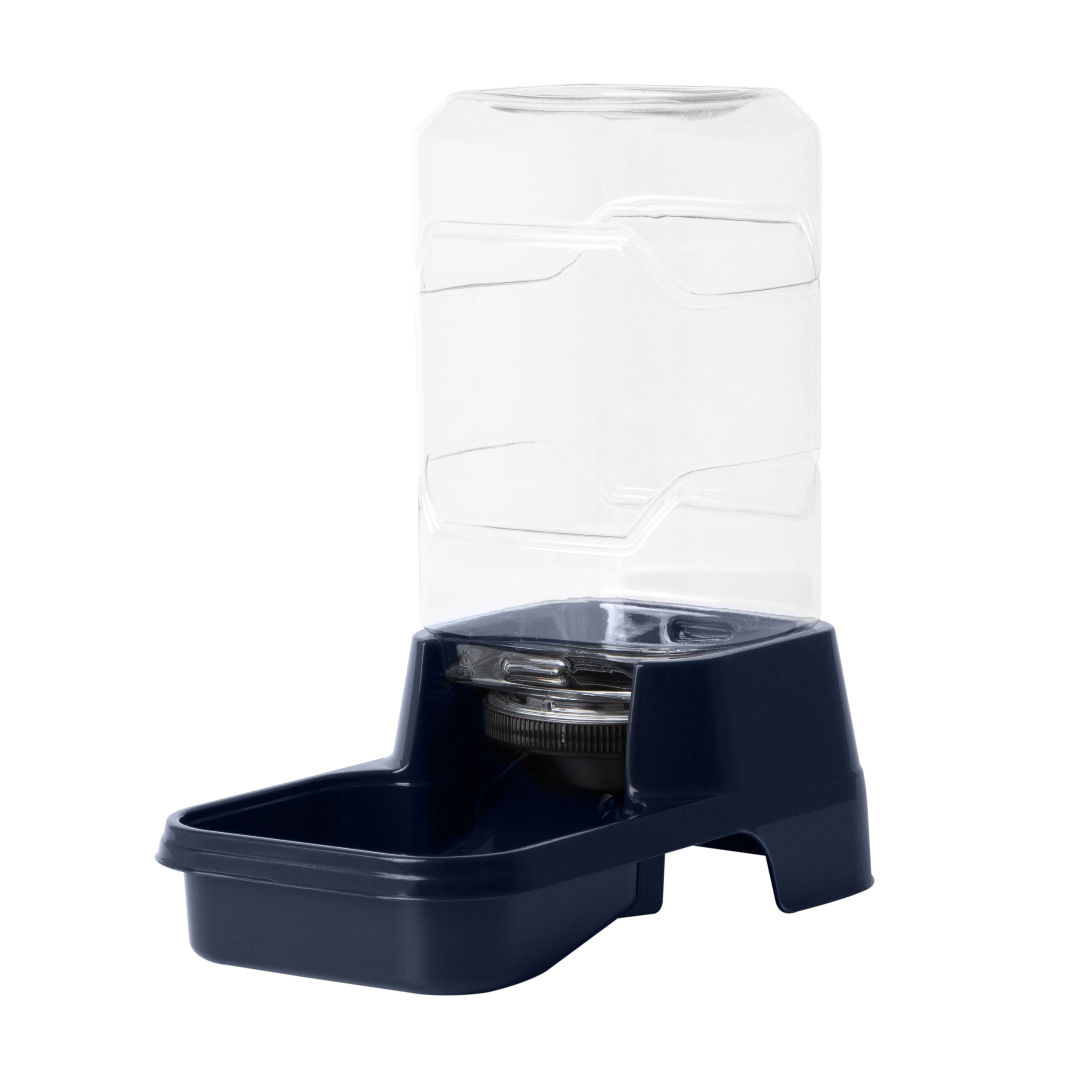 (4 pack) Vibrant Life 0.4 gal Gravity Waterer for Extra Small Pets, Navy