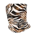 thumbnail image 2 of Hirioo Watercolor Zebra for Multifunction Beanie Hat for Men and Women Unisex for Winter Sports, Outdoor Activities, and Daily Wear, 2 of 8