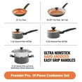 thumbnail image 2 of Gotham Steel Pro Premier Pots and Pans Set Nonstick 10 Pc Hard Anodized Kitchen Cookware Set, 2 of 6