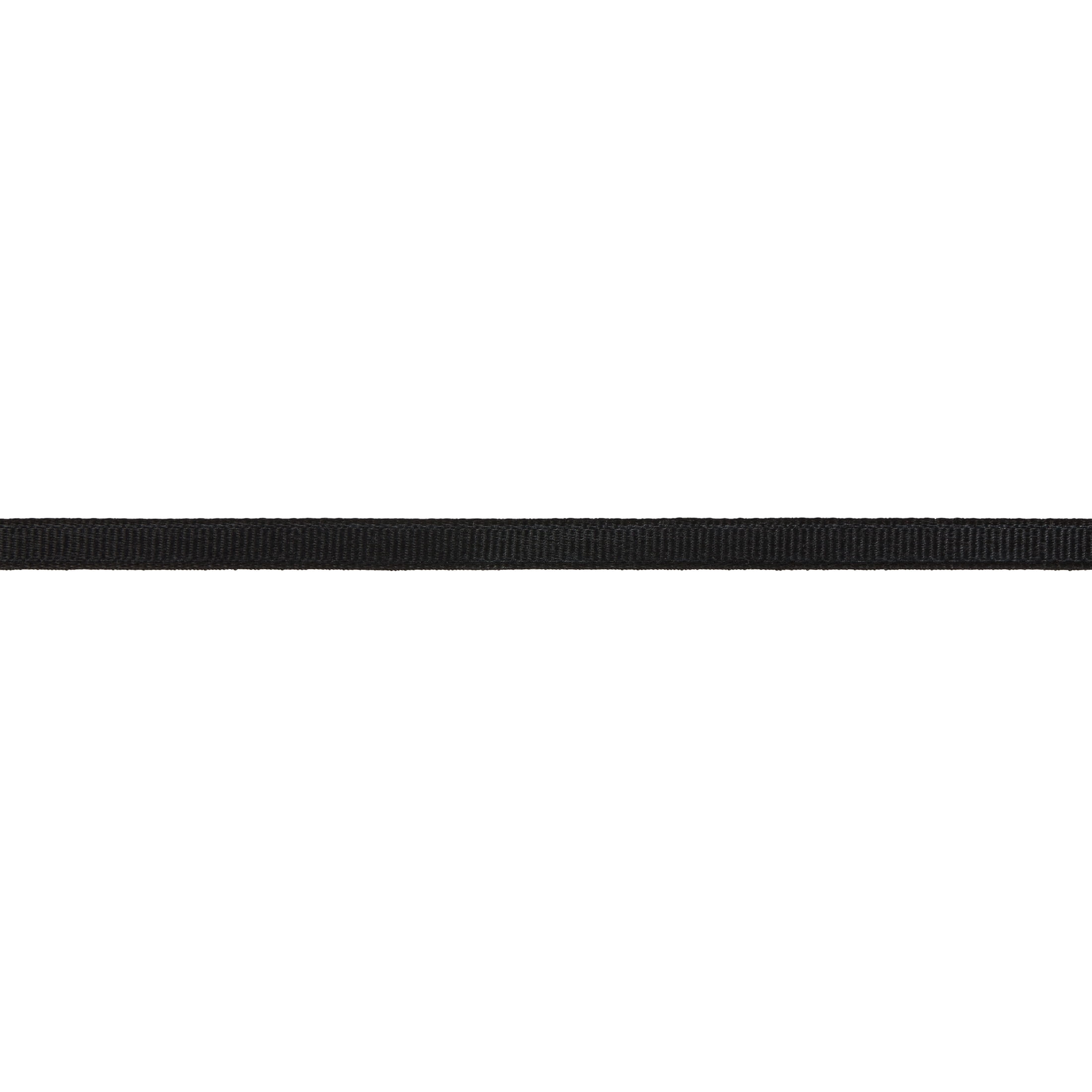 Hello Hobby Black Grosgrain Ribbon, 1/4" x 6 yd