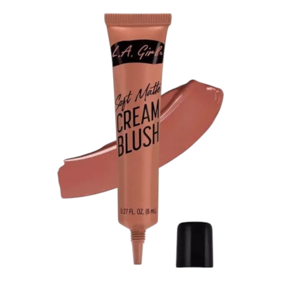 Rubor En Crema Liquido L.A Girl Soft Matte Fórmula suave cremosa larga duración