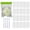 20 Pads, variant on Faucet Filter Cotton Pads, Disposable Replacement Set Sediment Rust Removal Kitchen Sink Tap Water Purifier Core Clean Health Safety Home Plumbing Accessory Tool, 50 Cotton Pads 10 Cable Ties