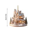 thumbnail image 2 of Decoraciones Del Árbol de Navidad Ornamentos de Navidad, Decoraciones Del Árbol de Navidad, Exquisitos Ornamentos de Acrílico para el Hogar Decoraciones de Navidad para el Hogar, 2 of 6