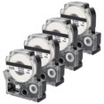 thumbnail image 1 of 4 Pack Compatible Label Tape Replacement For Epson Lk-4wbn (ss12kw) Label Tape Cartridges Black On, 1 of 5