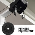 thumbnail image 2 of 90 Mm Garage Door Gym Pulley Wheel Gym Equipment Part Abrasion Bearing Wearproof Pulley Wheel Pulley for Gym Fitness, 2 of 6