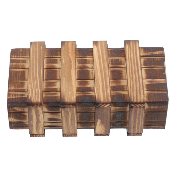 Caja de regalo de rompecabezas de madera, caja de juego para guardar dinero, llavero, caja de acertijos, estuche secreto