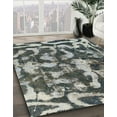 thumbnail image 3 of Ahgly Company Machine Washable Indoor Rectangle Abstract Dark Goldray Area Rugs, 2' x 4', 3 of 7