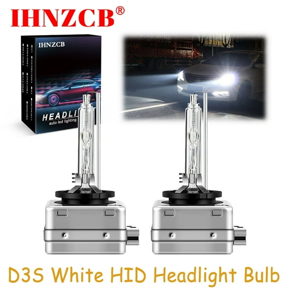IHNZCB 2pcs New D3s White 66340 66340hbi 42403 42302 Hid Xenon Headlight Bulbs Set,Y019