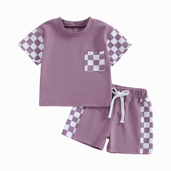 HCNTES Toddler Baby Girls 2 Piece Outfits Girl Summer Clothes Kids Sport T Shirts and Shorts Kid Outfit Sets For 0-24 Months 2t 3t 4t 5t 6t 7t 8t 9t Kid Short, 6-12 Months