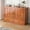 Cherry, variant on ijuicy Murphy Bed with Charging Station, Queen Size Solid Wood Cabinet Bed, Cube Chest Bed for Guest Room/ Office/Apartment-Cherry