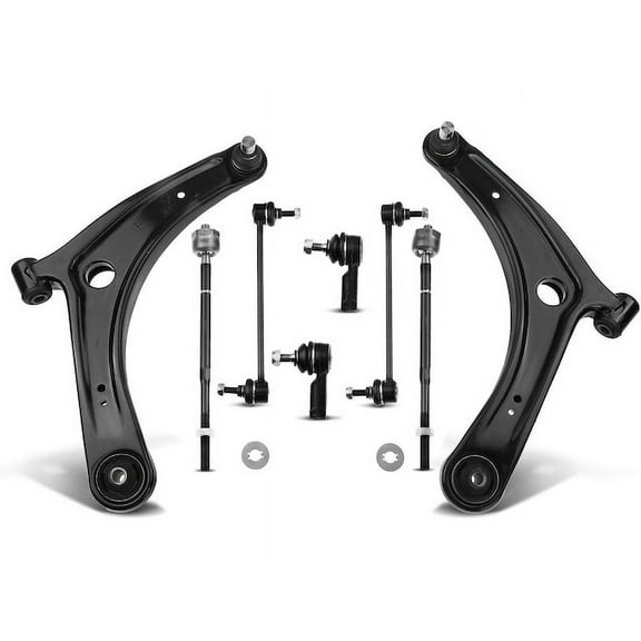 Front Control Arm Ball Joint Sway Bar Link Kit 8 - Compatible with 2009 - 2013, 2015 - 2017 Mitsubishi Lancer 2010 2011 2012 2016
