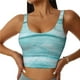 thumbnail image 1 of Balery Teal Turquoise Wood Sujetadores deportivos con espalda cruzada para mujer, acolchados, sin costuras, de alto impacto, ideales para yoga, gimnasio, entrenamiento y fitness.-, 1 of 8