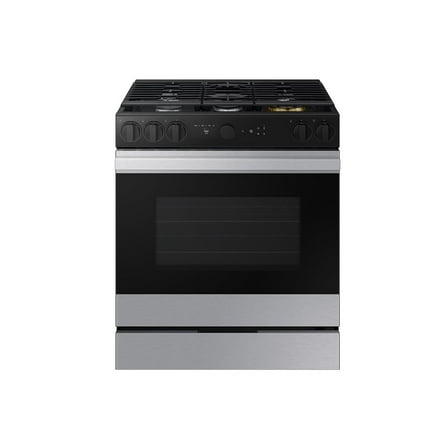 SAMSUNG NSG6DG8500SR SLIDE IN GAS RANGE